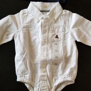 Button down onesie